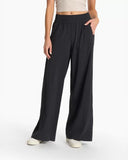 Vuori Ladies Black Villa Wideleg Pants