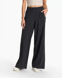 Vuori Ladies Black Villa Wideleg Pants