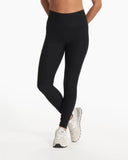 Vuori Ladies Black Heather Clean Elevation Legging