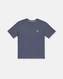 Volcom Boy's Freshman Stormy Blue Tshirt