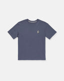 Volcom Boy's Freshman Stormy Blue Tshirt