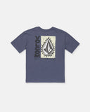 Volcom Boy's Freshman Stormy Blue Tshirt