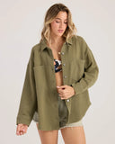 Volcom Ladies Nollie Bayleaf Shirt Jacket