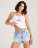 Volcom Ladies Trippin White Tank
