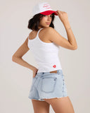 Volcom Ladies Trippin White Tank