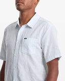 Volcom Men's Bankstone II LIght Blue Acid SS Shirt