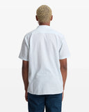 Volcom Men's Bankstone II LIght Blue Acid SS Shirt
