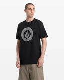 Volcom Men's Circle Split Black SS Tshirt