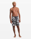 Volcom Men's Contact Scallop Stoney 19" Off White Boardshort