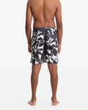 Volcom Men's Contact Scallop Stoney 19" Off White Boardshort