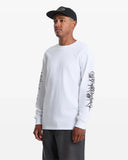 Volcom Men's Die By The Stone White LS Tshirt