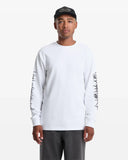 Volcom Men's Die By The Stone White LS Tshirt