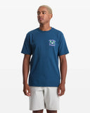 Volcom Men's Fed Up Dust Bowl Indigo SS Tshirt
