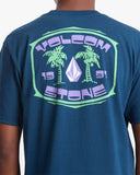Volcom Men's Fed Up Dust Bowl Indigo SS Tshirt