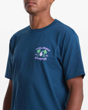 Volcom Men's Fed Up Dust Bowl Indigo SS Tshirt