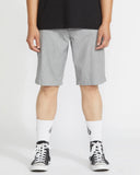 Volcom Men's Frickin Modern Stretch 21" Storm Grey Walkshort