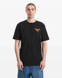 Volcom Men's Hammered Split Black SS TShirt