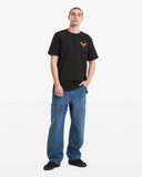 Volcom Men's Hammered Split Black SS TShirt