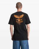 Volcom Men's Hammered Split Black SS TShirt