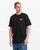 Volcom Men's Hammered Split Black SS TShirt