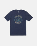 Volcom Men's Line Field Mood Indigo Tshirt