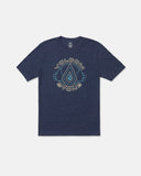 Volcom Men's Line Field Mood Indigo Tshirt