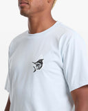 Volcom Men's Marlinsane Light Blue Acid SS Tshirt