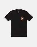 Volcom Men's Ringafire Black Tshirt