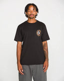 Volcom Men's Ringafire Black Tshirt