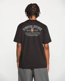 Volcom Men's Ringafire Black Tshirt