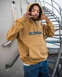 Volcom Men's Super Stoned Dull Gold Hoodie