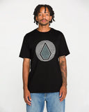 Volcom Men's Wave Stone Black Tshirt