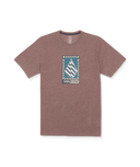 Volcom Mens Nutmeg Heather Warble SS Tshirt