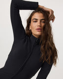 Vuori Ladies Black AllTheFeels Full Zip