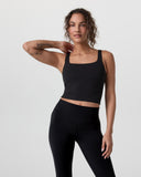Vuori Ladies Black Tonal All The Form Tank