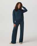 Vuori Ladies Blue Coast Heather Halo Modern Pullover