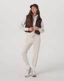 Vuori Ladies Ecru Heather Performance Jogger