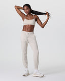Vuori Ladies Ecru Heather Performance Jogger