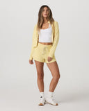 Vuori Ladies Lemon Snap Heather Halo Performance Short 2.0