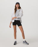 Vuori Ladies Light Heather Grey Daydream Crew Longsleeve