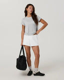 Vuori Ladies Light Heather Grey Energy Classic Tshirt