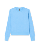 Vuori Ladies Oasis Blue Heather Daydream Crew Longsleeve