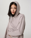 Vuori Ladies Soft Pewter Sedona Classic Pullover French Terry Hoodie