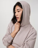 Vuori Ladies Soft Pewter Sedona Classic Pullover French Terry Hoodie