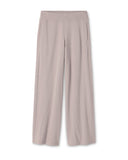 Vuori Ladies Soft Pewter Sedona Midrise Wideleg French Terry Pant