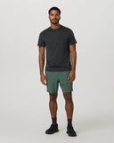 Vuori Men's Agate Green Tonal 7" Lined Kore Short