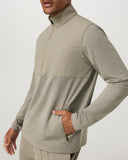 Vuori Men's Biscotti Heather Sunday Element 1/2 Zip