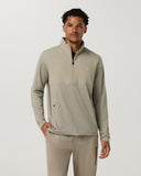 Vuori Men's Biscotti Heather Sunday Element 1/2 Zip