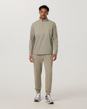 Vuori Men's Biscotti Heather Sunday Element 1/2 Zip