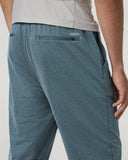 Vuori Men's Blue Sea Heather Sunday Performance Sweatpant 28"